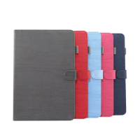 Case For Samsung Galaxy Tab A 10.1" 2019 SM-T510 SM-T515 Cover Smart leather wood pattern Stand case for Galaxy Tab A 10.1"