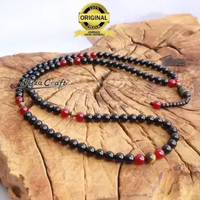 Tasbih 99 Butir Kayu Kokka Kaokah Kaukah Hitam Original 100% Asli Arab Turki Mekah Mewah