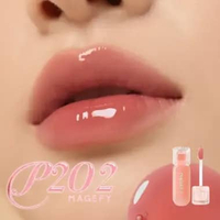 MAGEFY Serum Lipgloss Moisturizing Waterproof Dewy Lipstik Long lasting 3D P202