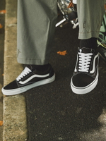 【七夕節】Vans范斯官方 經典款Old Skool黑色復古街頭男女鞋板鞋