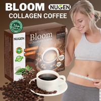NUGEN Bloom Collagen Coffee Original Robusta Collagen Drink Glutathione Slim Detox