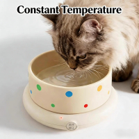 3-in-1 Smart Temperature Control Pet Station: Heated Water Bowl & Cool Air Cat House with Yogurt Mak