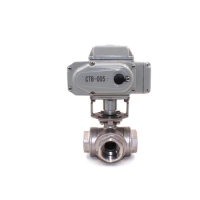 3way control valve SS304 electric ball valve for water treatment