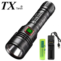 TX特林SST40 LED固定焦距強亮手電筒(T-T40-21700