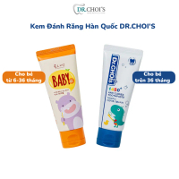 Kem đánh răng Hàn Quốc Dr.Chois ngăn ngừa sâu răng cho bé dưới 6 tuổi tuýp 60g
