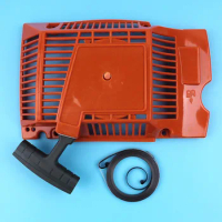 Recoil Starter Start W/ Spring For HUSQVARNA 266 268 272 268K 272K 268XP 272XP Chainsaw Replacement 