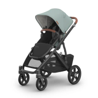 【UPPAbaby】VISTA V3單人推車+新生兒座墊(全新改版 可另加購第二座椅 擴充為雙寶推車)