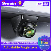 Srnubi 170° AHD 1920x1080P Car Rear View Cam Golden Fisheye Lens Universal Reverse Camera Super Night Vision IP68 Waterproof