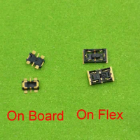 2PCS FPC Connector Battery On Board Motherboard For Sony Xperia XZ1 G8342 G8341 / XZ3 H8416 H9436 H9493 Clip Holder On Flex