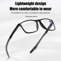 Photochromic TR90 Anti-blue Light Multifocal Reading Glasses New Progressive Near Far Eyewear Men Women Sports Eyeglasses New