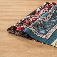 Prayer Mat for Muslim Thick Soft Carpet Pad Muslims Mat Praying Rugs 70x110cm Muslim Carpet with Non-Slip Bottom for Muslim