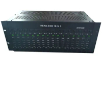 16-channel Av To Rf Hdmi To Rf Hotel Catv Front-end System Agile Neighbor Frequency Analog Modulator Front-end Tv Systems