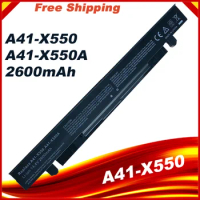 2600mAh Laptop Battery for ASUS A41-X550A A41-X550 X450 X550 X550C X550B X550V X550D X450C X550CA 4CELL