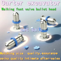 Carter Excavator E70B 120B 200B 311 313 312B 320 V1/V2 Walking foot valve Bullet head base oil seal mountings spare parts