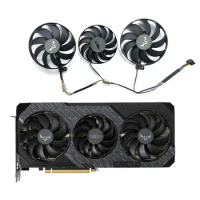 3 fans brand new for ASUS Radeon RX5600XT 5700 5700XT ROG STRIX OC graphics card replacement fan T129215SU