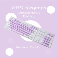 ABS Phổ 104/108 Đầy màu sắc 980K OEM Tiêm Bàn phím Keycap Cơ khí Keycaps Trống Keycaps Backlit Key C