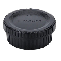 10Set lens cap F mount For Nikon D5600 D5500 D3500 D3400 D780 D810 D850 D7000 D7100 D3200 D700 D800 body cover + lens back cover