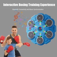 Smart Punching Bag Boxing Pad Trainer Music Boxing Machine Home Stress Relief Fighting Trainer V0I7