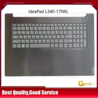 YUEBEISHENG New/Org For 17" Lenovo IdeaPad L340-17 L340-17IWL palmrest US keyboard Upper cover Touchpad