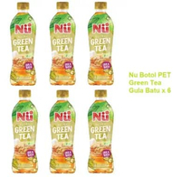 Nu Green Tea, Madu, Gula, Less Sugar, Tarik, Lychee Yogurt, Berry Crush, Choco Hazeltea, Match Latte