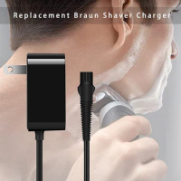 For Braun Series 7 9 3 5 1 Electric Shaver 3040S 310S 340S 5190Cc 5040S, 740S 7865Cc Shaver Charger Adapter Easy To Use US Plug