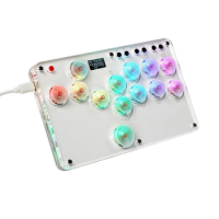 SOCD Hitbox Controller Hitbox Keyboards Fighting Game Keyboards Fighting Joystick with Light Game Ac