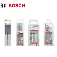 Bosch Electric Metal Drill Bit Set Woodworking Rotate Power Accessories Tool 1-10mm Hss-G Wood Drill Bits Punching Hole Saw Tool