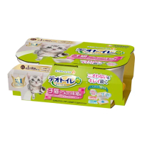 福利品/即期品【Unicharm 消臭大師】雙層貓砂盆-幼貓用(消臭大師)