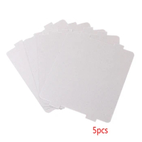 2023 New 5Pcs Mica Plates Sheets Microwave Oven Repairing Part 108x99mm Kitchen For Midea
