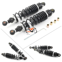 1 Pair New 305mm Motorcycle Rear Shock Absorber Universal for KH125 100 RS100 RS125 XL500S etc.