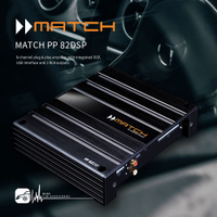 【299超取免運】M5r Match PP 82DSP 擴大機 內建DSP數位處理器 德國品牌原廠正品 專業汽車音響安裝