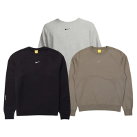 【NIKE 耐吉】Nocta x Nike Fleece Crew 大學踢 美版 黑/灰/咖啡 FN8160