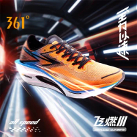 361 Degrees NEW Flame 3.0 Men Running Shoes Marathon Carbon Plate Racing Breathable Cushioning Non-Slip Sneakers Male 672412207