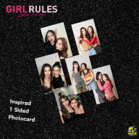 Girl Rules The Series Inspired Photocard Set | Unofficial | 1 Sided Photocard | Fanmade