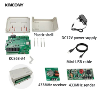KC868-A4 Tasmota ESPhome Arduino IDE Home Assistant Homekit Dimmer Wifi RS232 Relay Switch MQTT HTTP IR RF Control ESP32
