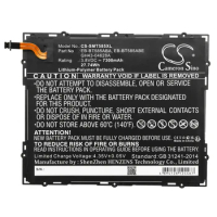 Tablet Battery For Samsung Galaxy Tab A 10.1 2016 TD-LTE, Galaxy Tab A 10.1 2016 WiFi, Galaxy Tab E 10.1, SM-P580, SM-P585M