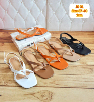 ABBUSHOES JO 01 flat tali andini 1cm