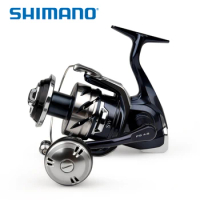 2021 Original SHIMANO TWIN POWER SW 4000XG 5000HG 6000Pg 10000PG HAGANE MICROMODULE GEAR II Saltwater Spinning Fishing Reel