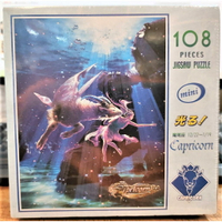 絕版拼圖 - HM108-011台灣製108片夜光拼圖 - 摩羯座