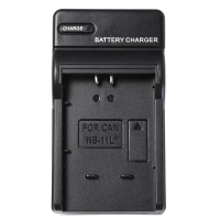 Fotografi DC 4.2V NB-11L Pengecas AC 100V-240V Penunjuk LCD NB11L Pengecas Bateri Palam AS Kamera Di