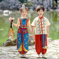 Dunhuang Feitian children's performance costume, girls' Hanfu dance waist chain, classical dance exo