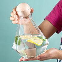 冷水壺玻璃家用大容量涼水壺耐高溫北歐創意水具果汁壺冷水杯套裝