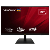 【ViewSonic 優派】VA2436-MH 24型 IPS FHD 100Hz 平面護眼電腦螢幕(內建喇叭/HDMI/VGA/1ms)