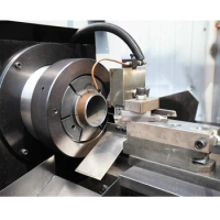CNC swing diameter metal lathe cutting machine horizontal vertical twin Axist turning lathe