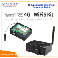 NanoPi R5S LTS and 4G &amp; WiFi6 Kit,RK3568B2, 4GB DDR and 32GB emmc, 2.5G ethernet*2,MT7922(wifi6) and 4G LTE driver free