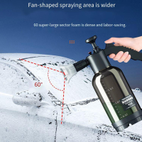 2L Hand Pump Foam Sprayer With 2 Types Of Nozzle Hand Pneumatic