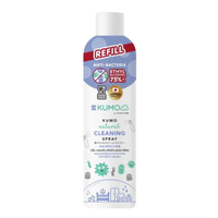 REFILL แอลกอฮอล์ NATURAL CLEANING SPRAY แอลกอฮอล์ฟู้ดเกรด​ 75% ขนาด 300 ml.
