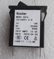 良信 Nader NDB3-30Z4 1P 80VDC 10A 設備斷路器 過流保護開關