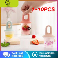1~10PCS Mini Ice Cream Ice Pops Milkshake Mold Portable Food Grade Popsicle Mould Children Baby Homemade Food Supplement