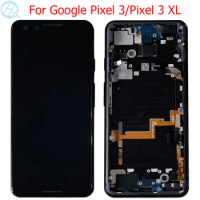 Pixel 3 LCD For Google Pixel 3 3XL Display With Frame Screen For HTC Google Pixel 3 3XL LCD Touch Screen Glass Panel